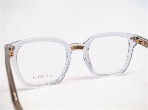 replica gucci reading glasses|gucci transparent glasses.